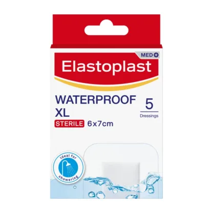 Elastoplast Waterproof XL Dressing 6x7cm x 5