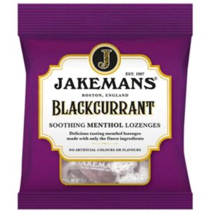 Jakemans Blackcurrant Soothing Menthol Lozenges - 73g