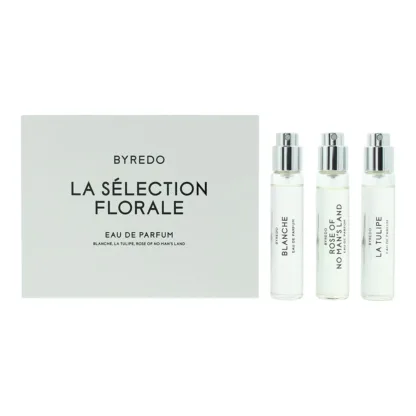 Byredo La Sélection Florale Gift Set 12ml Blanche EDP + 12ml La Tulipe EDP + 12ml Rose of No Man's Land EDP