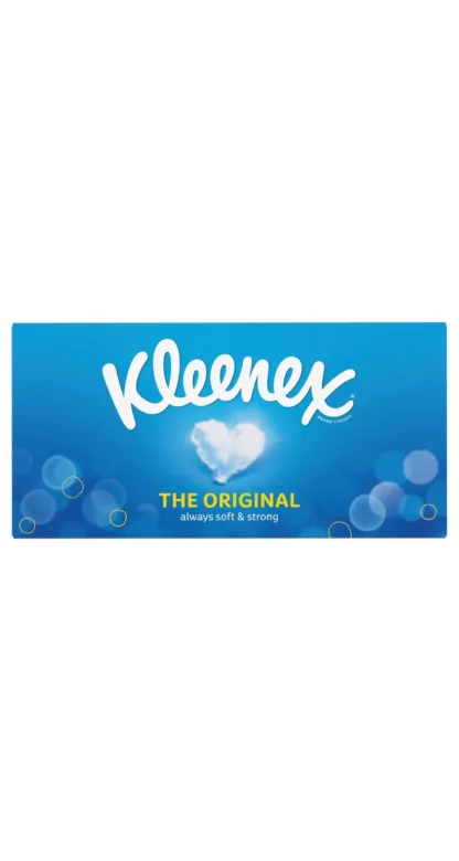 Kleenex The Original Tissues Single Standard Box x 64