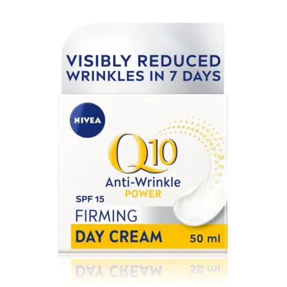 NIVEA Q10 Power Anti-Wrinkle + Firming Day Cream  - 50ml