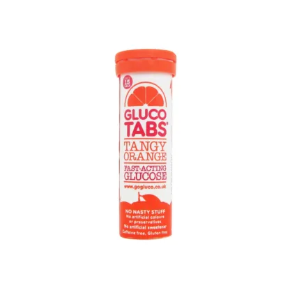 Glucotabs Tablets Orange 12 Pack - 40g