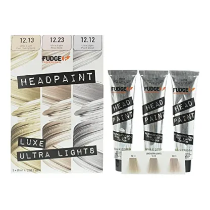 Fudge Professional Head Paint High Lift Trio Kit 3 X 60ml 12.13/ 12.23/ 12.12