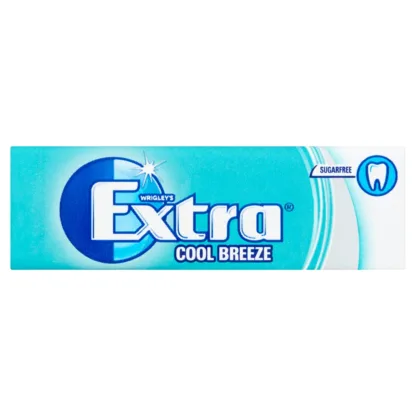 Wrigleys Extra Sugar-Free Chewing Gum Cool Breeze 30 Pack x 10