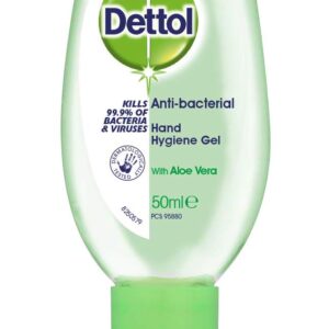 Dettol Anti-Bacterial Hand Gel Aloe Vera - 50ml