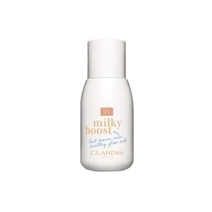 Clarins Milky Boost Healthy Glow Foundation 50ml - 03 Milky Cashew