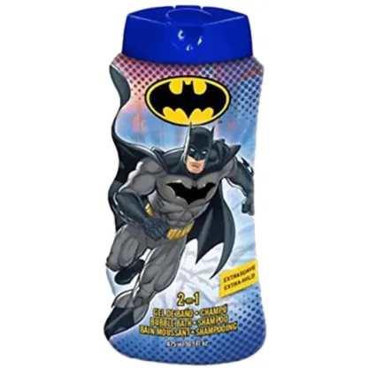 Lorenay Batman 2-in-1 Bubble Bath & Shampoo 475ml