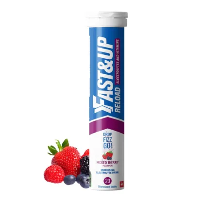 Fast&Up Reload Effervescent Tablets Mixed Berry 20 Tablets x 6