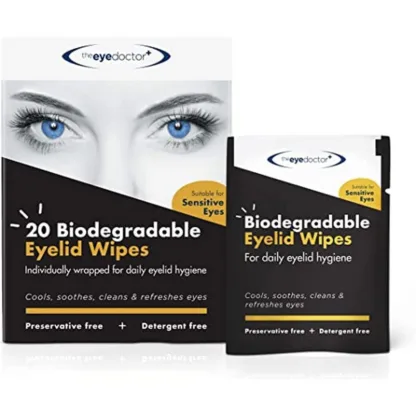 The Eye Doctor Eyelid Wipes x 20