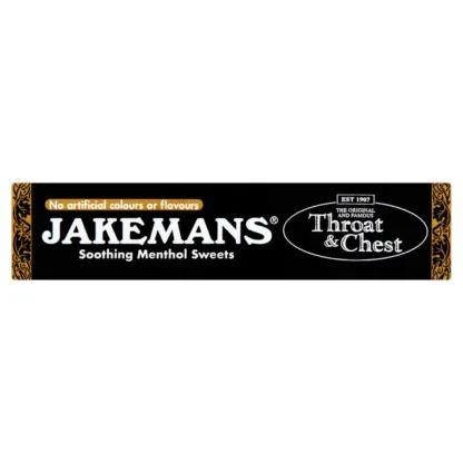 Jakemans Throat & Chest Soothing Menthol Sweets 20 Pack - 41g