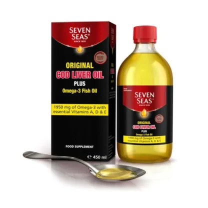 Seven Seas Cod Liver Oil Liquid - 450ml