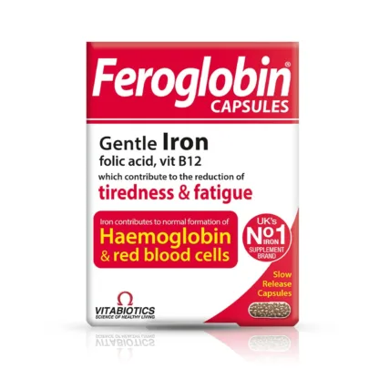 Vitabiotics Feroglobin B12 Slow Release 30 Capsules