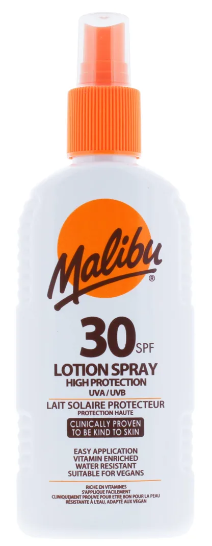 Malibu High Protection Lotion Spray SPF30 200ml