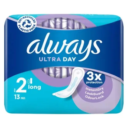 Always Ultra Sanitary Towels Long S2 x 13