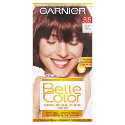 Belle Color Hair Colour Light Natural Auburn 5.5