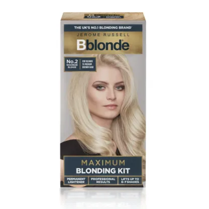 Jerome Russell Bblonde Hair Lightener Kit Fair To Light