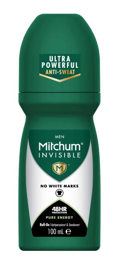 Mitchum Invisible 48HR Pure Energy Roll On 100ml