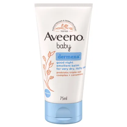 Aveeno Baby Dermexa Good Night Emollient Balm - 75ml