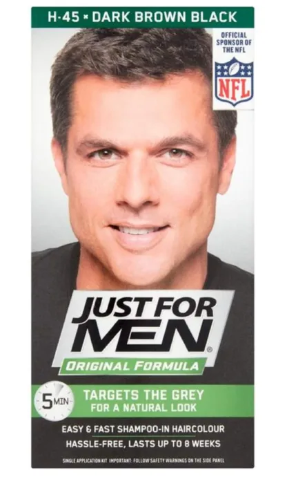 Just For Men Hair Colorant Dark Brown/Black H45+