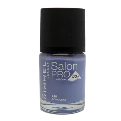 Rimmel Salon Pro Nail Polish 12ml - 420 Aqua Cool