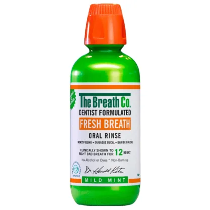 Breathco Fresh Breath Mild Mint Mouthwash 500ml