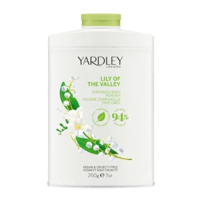 Yardely English Lily of the Valley 200gr Dusting Powder