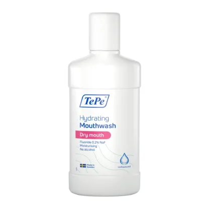 TePe Hydrating Mouthwash Unflavoured - 500ml