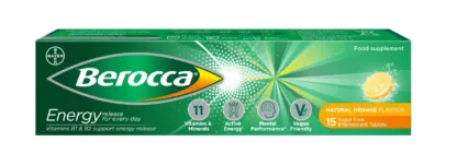 Berocca Effervescent Orange 15 Tablets