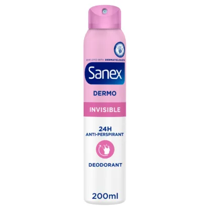 Sanex Dermo Invisible Anti-Perspirant Spray 250ml