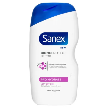 Sanex BiomeProtect Pro Hydrate Shower Cream - 450ml