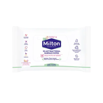 Milton Anti-Bacterial Surface Wipes x 30