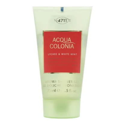 Mäurer & Wirtz 4711 Acqua Colonia Lychee & White Mint Aroma Shower Gel 75ml