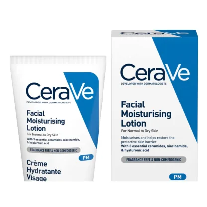 CeraVe PM Facial Moisturising Lotion No SPF - 52ml