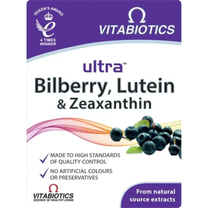 Vitabiotics Ultra Bilberry Lutein & Zeaxanthin  x 30