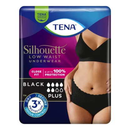 Tena Silhouette Incontinence Pants Black Medium