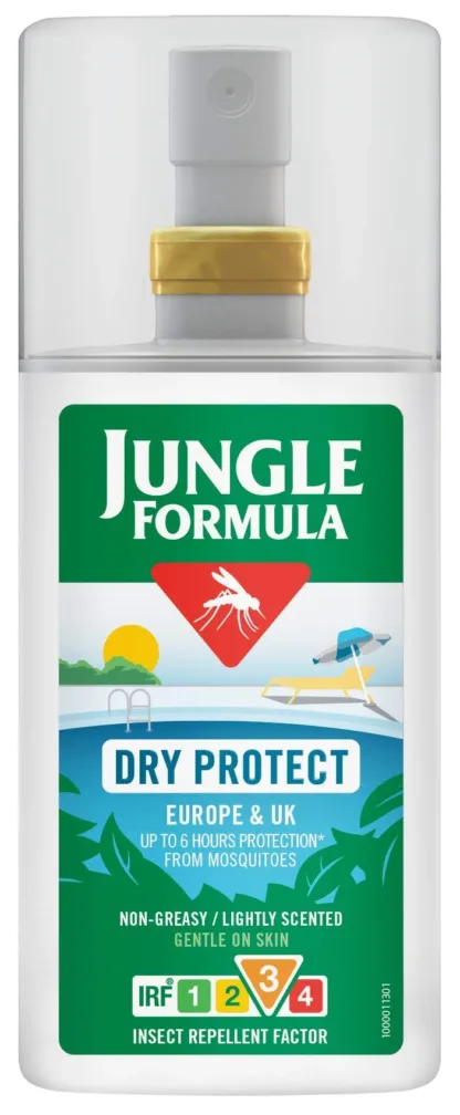 Jungle Formula Dry Protect Insect Repellent Spray - 90ml