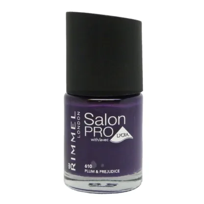 Rimmel Salon Pro Nail Polish 12ml - 610 Plum & Prejudice