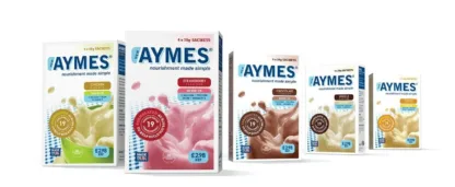 Aymes Powdered Shake Banana - 4x38g