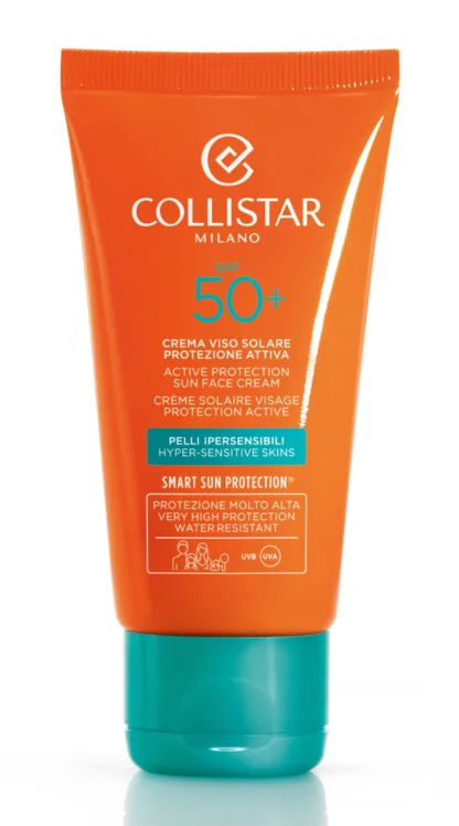 Collistar Collistar Active Protection Sun Cream SPF 50+ 50ml - For Face