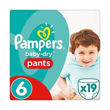 Pampers Baby Dry Pants Unisex Size 6 x 19