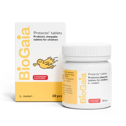 Biogaia Protectis Chewable Tablets Strawberry