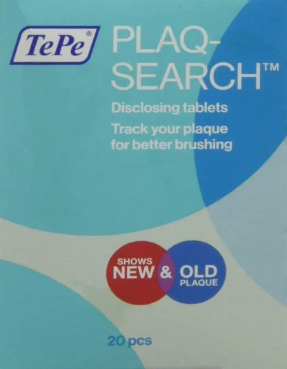 TePe Plaqsearch Disclosing 20 Tablets