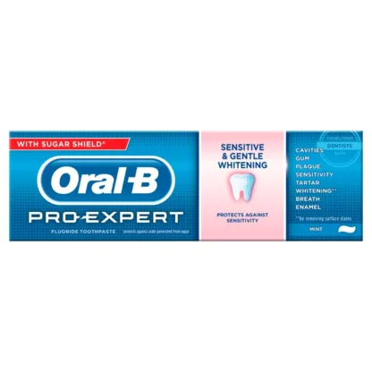 Oral-B Pro Expert Sensitive And Gentle Toothpaste Whitening - 75ml