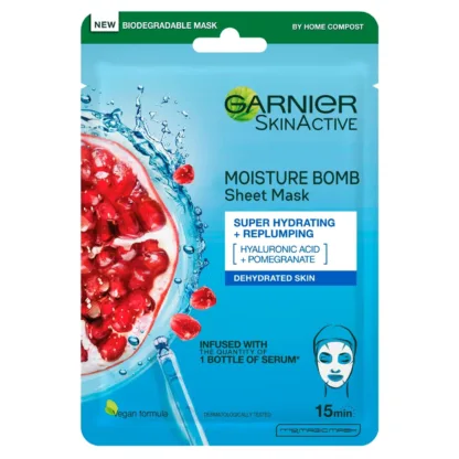 Garnier SkinActive Moisture Bomb Pomegranate Tissue Mask