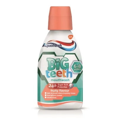 Aquafresh Big Teeth Mouthwash - 300ml