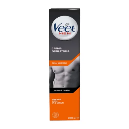 Veet Men Hair Removal Cream Normal Skin Chest and Body - 200ml