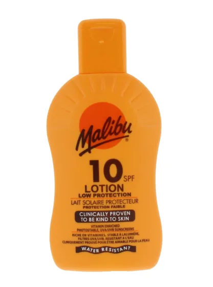 Malibu Sun Lotion SPF10 Low Protection 200ml Lotion