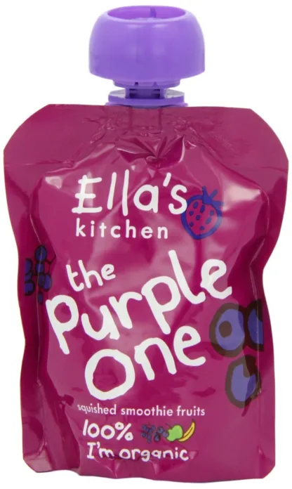 Ella's Kitchen Smoothie Fruit The Purple One 12 Pack - 90g