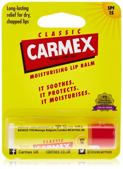 Carmex Classic Lip Balm Stick - 4.25g