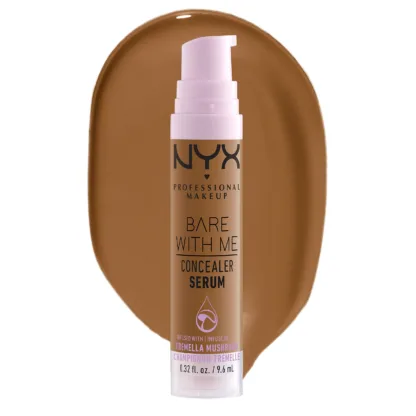 NYX Bare With Me Concealer Serum 9.6ml - 10 Camel